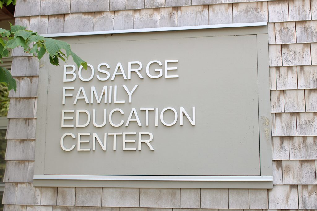Bosarge family education center sign