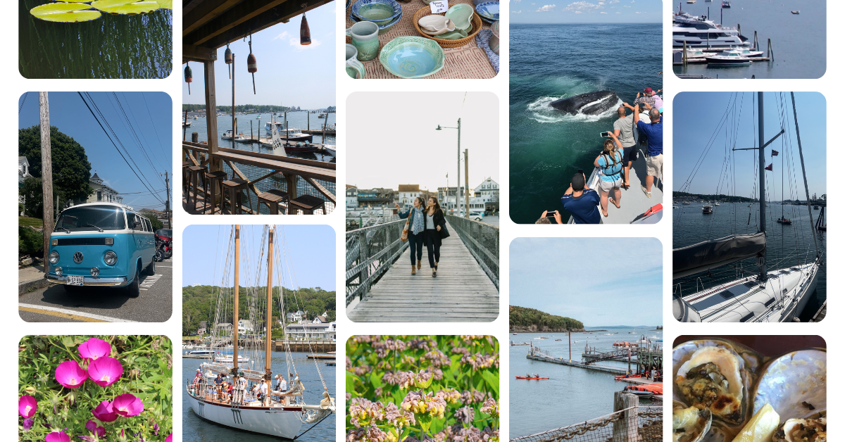 Boothbay Harbor Inn Collage