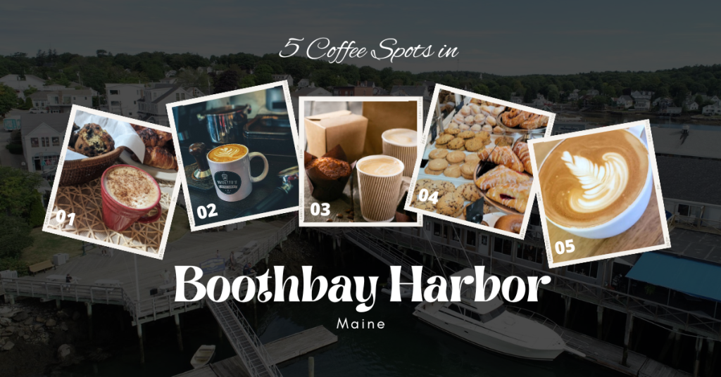 Boothbay Harbor cafe graphic