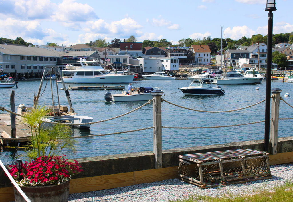 Boothbay Harbor boat view