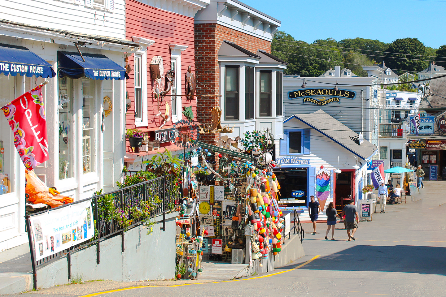 Boothbay Harbor Downtown
